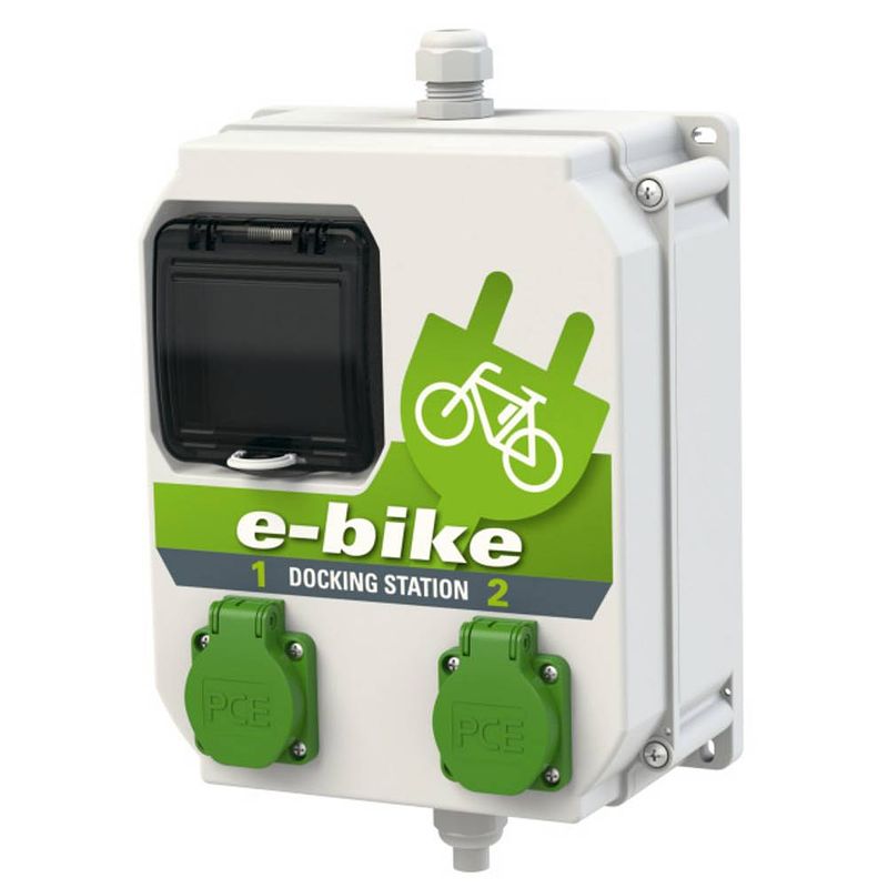 Foto van Pce pc electric acculader voor elektrische fiets