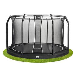 Foto van Salta trampoline premium ground met veiligheidsnet 366 cm - zwart