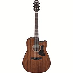 Foto van Ibanez aad190ce advanced acoustic open pore natural elektrisch-akoestische westerngitaar