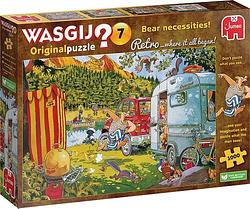 Foto van Wasgij retro original 7 - bear necessities (1000 stukjes) - puzzel;puzzel (8710126000168)