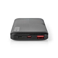 Foto van Nedis powerbank - upbkpd10000bk - zwart