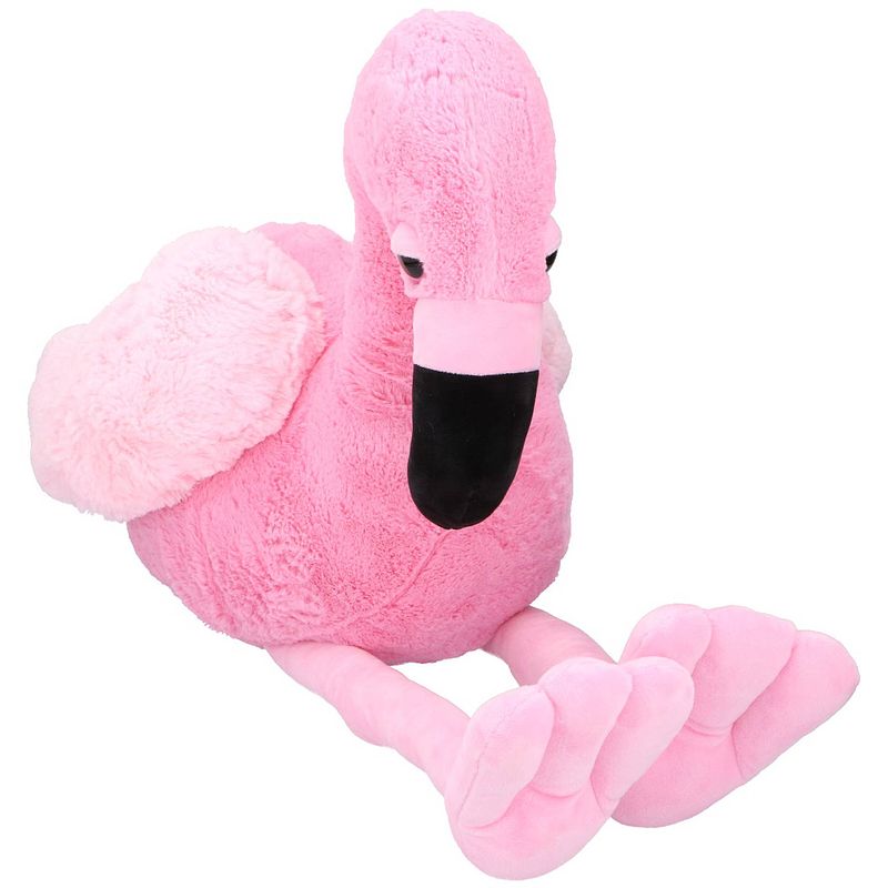 Foto van Sunkid - pluche flamingo - zittend 48 cm