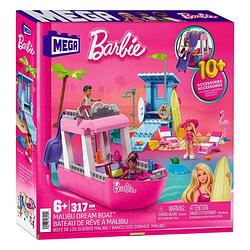 Foto van Mattel - - barbie mega droomboot bouwset 317dlg.