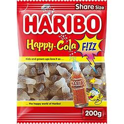 Foto van Haribo happycola f!zz 200g bij jumbo