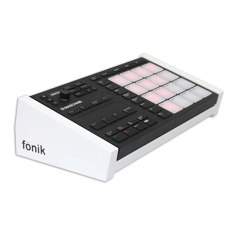 Foto van Fonik audio innovations original stand white voor ni maschine mikro mk3