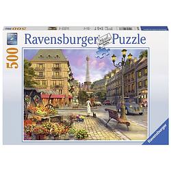 Foto van Ravensburger puzzel wandeling door parijs - 500 stukjes