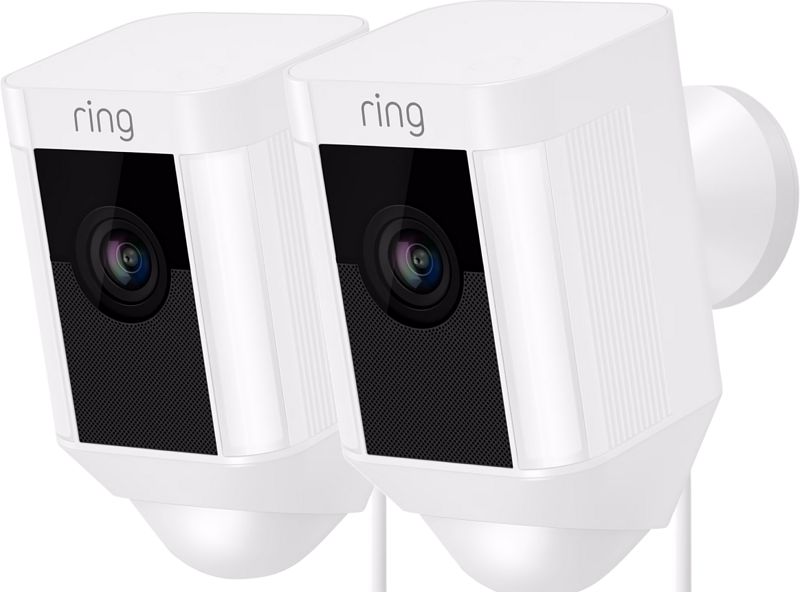 Foto van Ring spotlight cam wired wit duo-pack