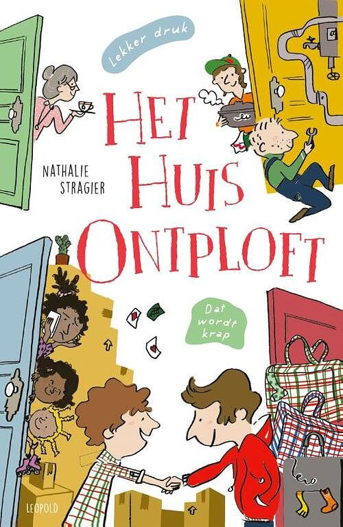 Foto van Het huis ontploft! - nathalie stragier - hardcover (9789025885250)