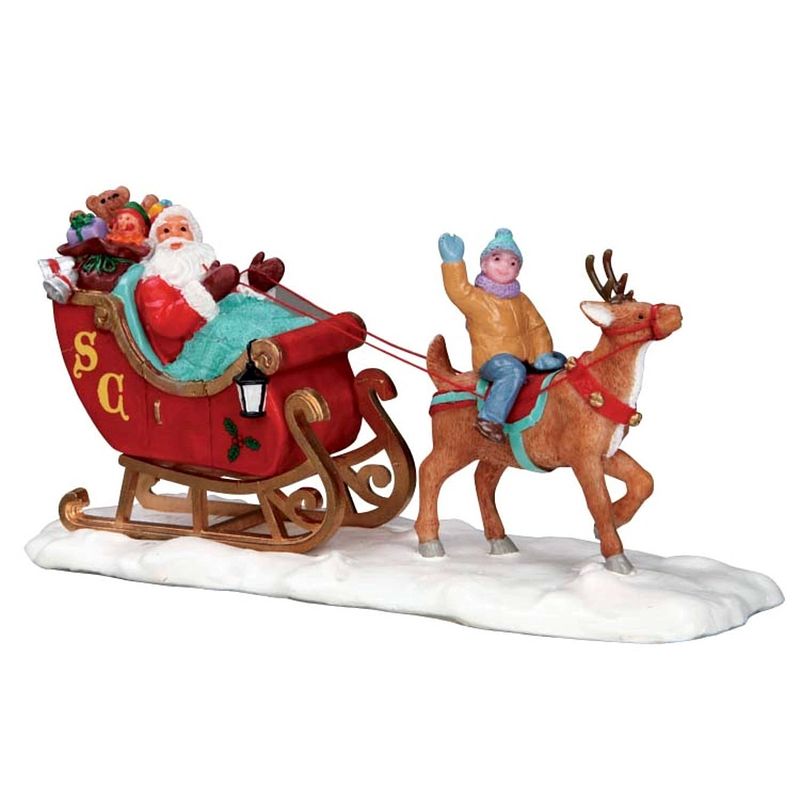 Foto van Santas sleigh