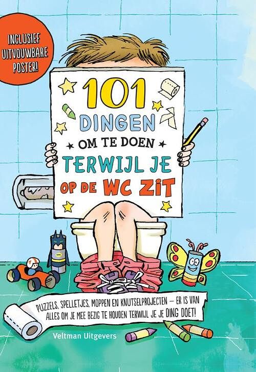 Foto van 101 dingen om te doen terwijl je op de wc zit - paperback (9789048319282)