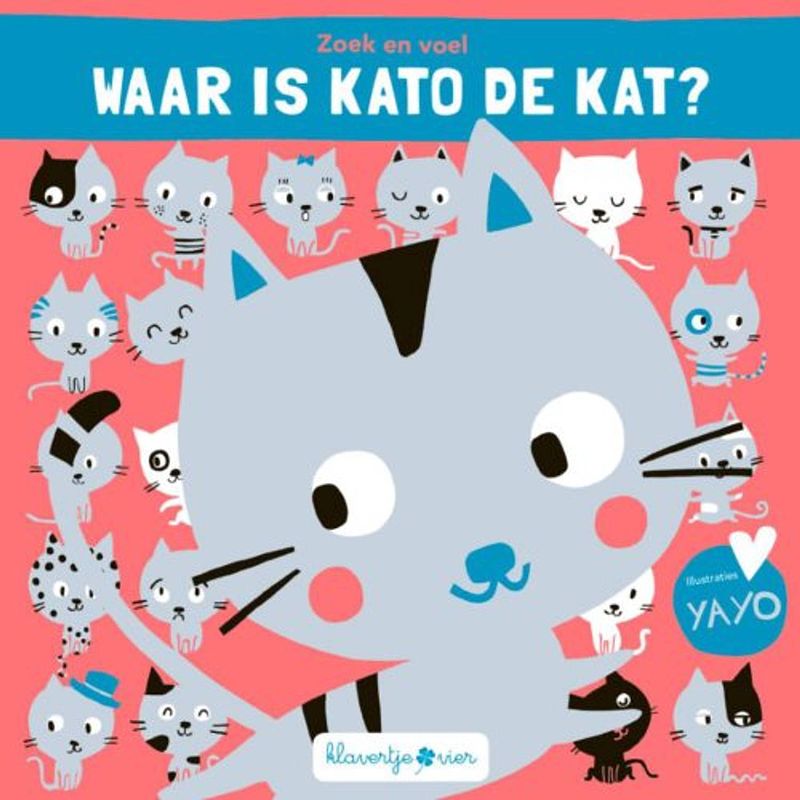 Foto van Waar is kato de kat? - zoek en voel