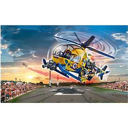 Foto van Playmobil stunt show lucht stuntshow filmploeg helikopter - 70833