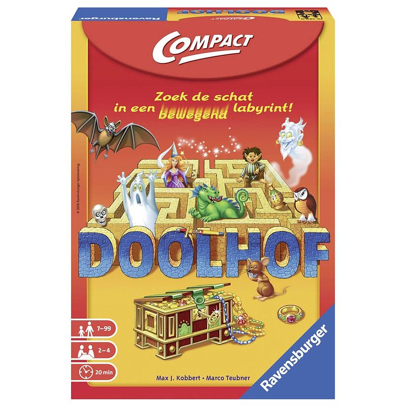 Foto van Ravensburger doolhof compact bordspel