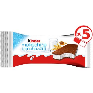 Foto van Kinder melkschijfje 5 stuks 140g bij jumbo