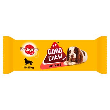 Foto van Pedigree good chew medium kauwsnack hondensnack rund 88g bij jumbo