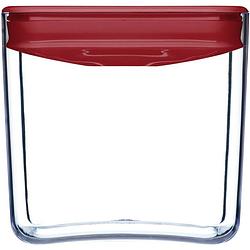 Foto van Clickclack vershoudbox pantry cube 1,9 l polycarbonaat rood