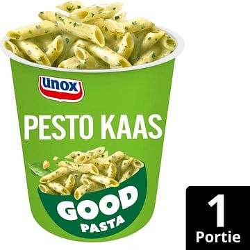 Foto van Unox good pasta kaas pesto 68g bij jumbo