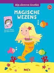 Foto van Mijn allereerste kleurblok: magische wezens - paperback (9789403206981)