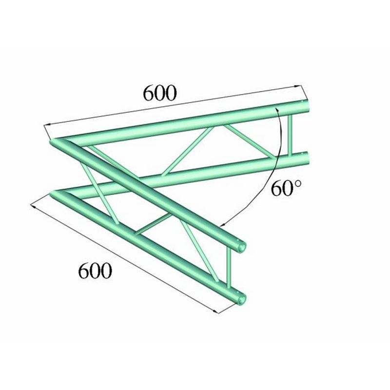 Foto van Alutruss dq2-pac20v hoek