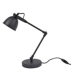 Foto van Urban interiors - desky tafellamp - zwart