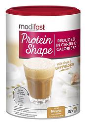 Foto van Modifast protein shape milkshake cappuccino
