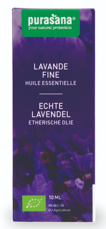 Foto van Purasana etherische olie echte lavendel