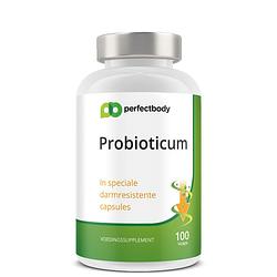 Foto van Perfectbody probiotica capsules plus fos en vitamine c - 100 vcaps