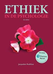 Foto van Ethiek in de psychologie, - jacquelien rothfusz - paperback (9789043036344)