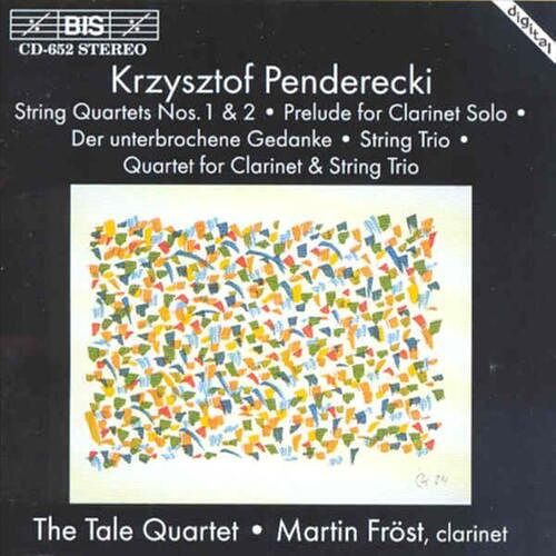 Foto van Penderecki: string quartets nos. 1 & 2 - cd (7318590006528)