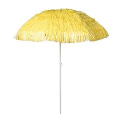 Foto van Hawaii parasol - geel - ø160x180 cm