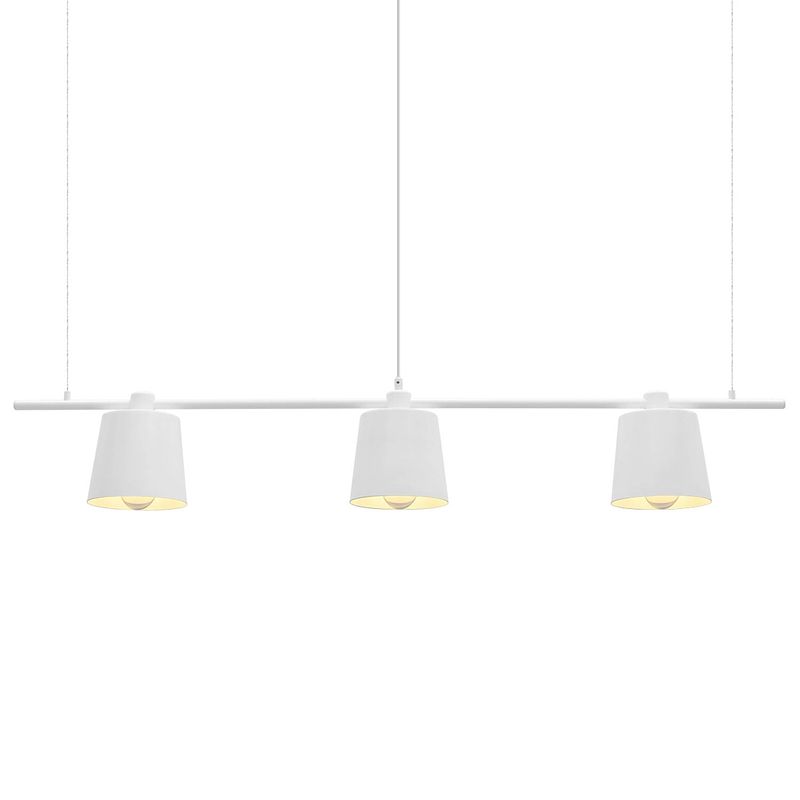 Foto van Metalen hanglamp e27 met 4w lamp 3 vlam