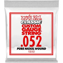 Foto van Ernie ball 1252 .052 classic pure nickel wound losse snaar voor elektrische gitaar