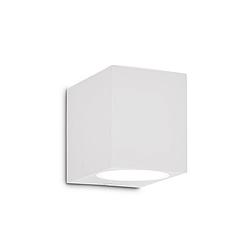 Foto van Moderne witte wandlamp - ideal lux up - metaal - g9 - 6,5 x 9,5 x 8 cm