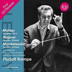 Foto van Mahler: symphony no.4 - wagner: prelude from parsifal - cd (5060244551176)