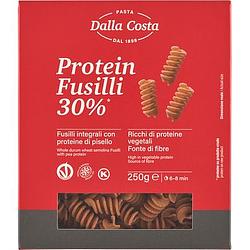 Foto van Dalla costa protein fusilli 30% 250 g bij jumbo