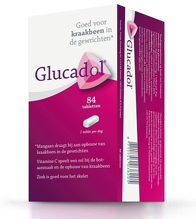 Foto van Glucadol 1186mg tabletten 84st