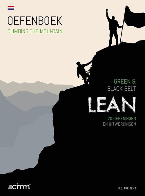 Foto van Lean green & black belt - h.c. theisens - paperback (9789492240316)