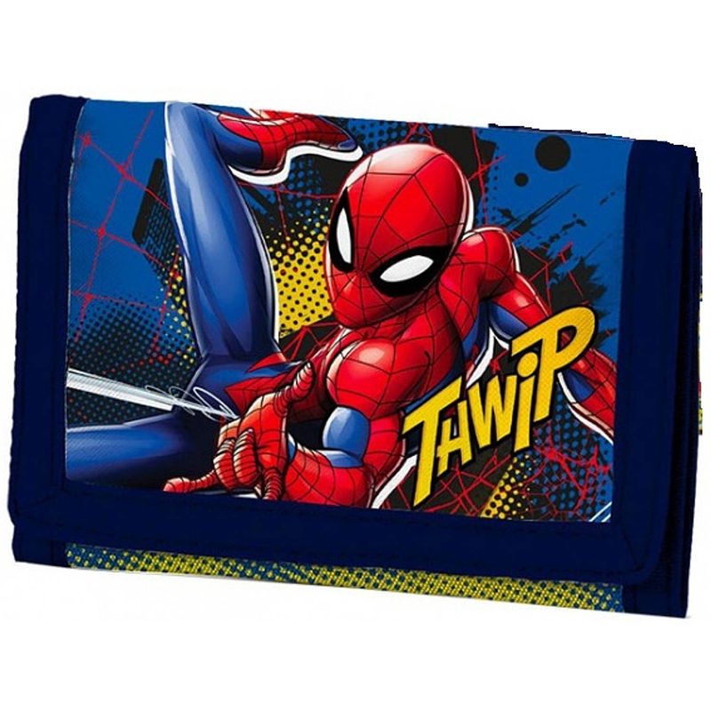 Foto van Marvel portemonnee spider-man junior 13 x 8 cm polyester