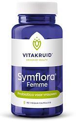 Foto van Vitakruid symflora femme vegan capsules