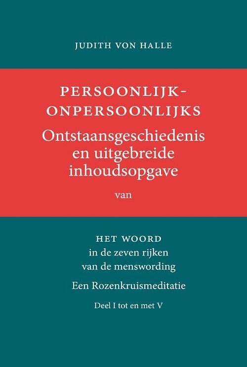 Foto van Persoonlijk-onpersoonlijks - halle von judith - paperback (9789083275512)