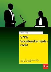 Foto van Vnw socialezekerheidsrecht 2023 - paperback (9789012408530)