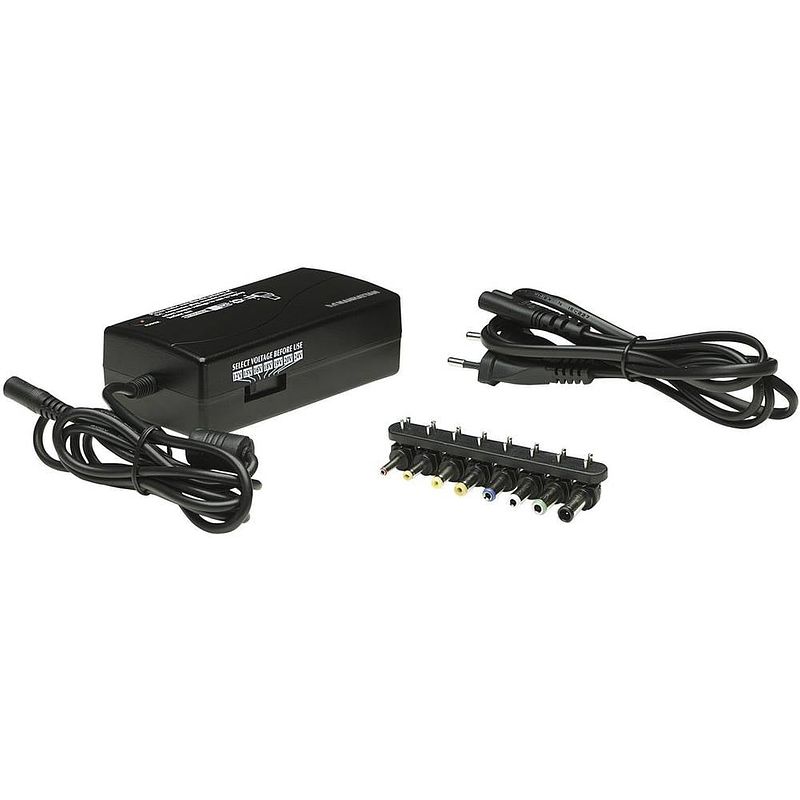 Foto van Manhattan 100854 laptop netvoeding 70 w 12 v/dc, 15 v/dc, 16 v/dc, 18 v/dc, 19 v/dc, 20 v/dc, 24 v/dc 4 a