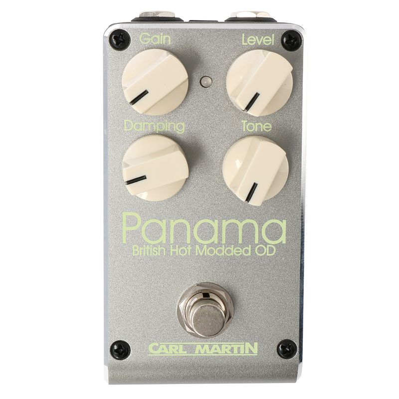 Foto van Carl martin panama british hot modded overdrive effectpedaal