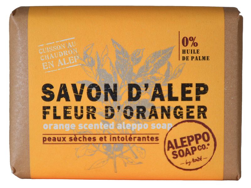Foto van Aleppo soap co savon d'salep oranjebloesem zeep