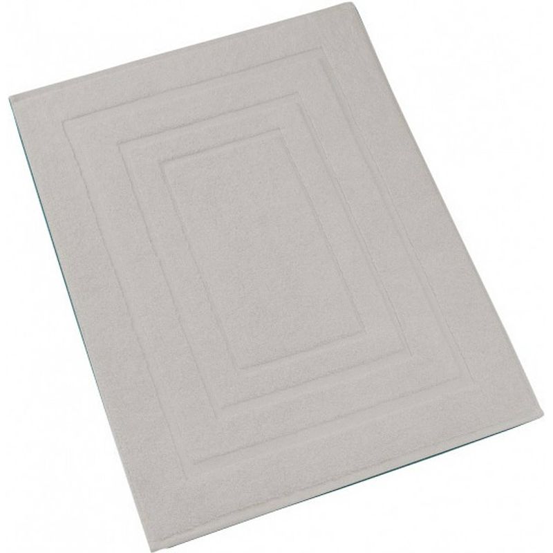 Foto van De witte lietaer pacifique badmat - 100% katoen - badmat (60x100 cm) - dove