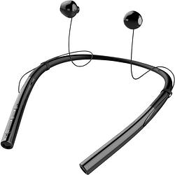 Foto van Tie studio tq14 in ear headset sport bluetooth zwart nekbeugel, bestand tegen zweet, volumeregeling