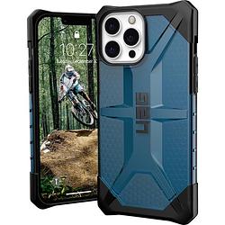 Foto van Urban armor gear plasma case backcover apple iphone 13 pro max blauw, transparant