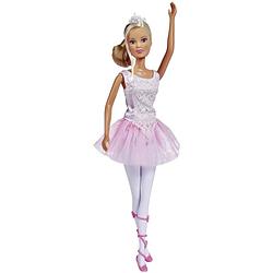 Foto van Simba pop steffi love ballerina meisjes 29 cm roze/wit