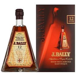 Foto van Bally 12 years pyramide 70cl rum + giftbox