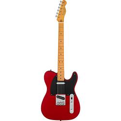 Foto van Squier 40th anniversary telecaster vintage edition satin dakota red elektrische gitaar